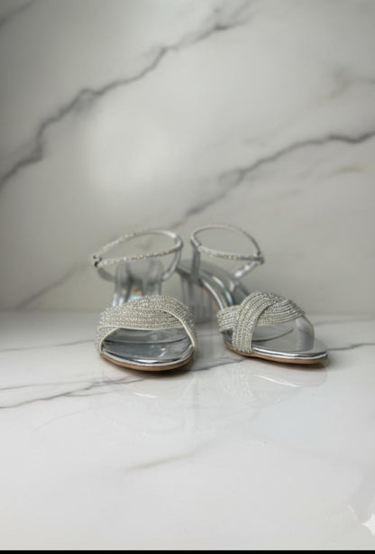 Pearl Whisper Block Heels
