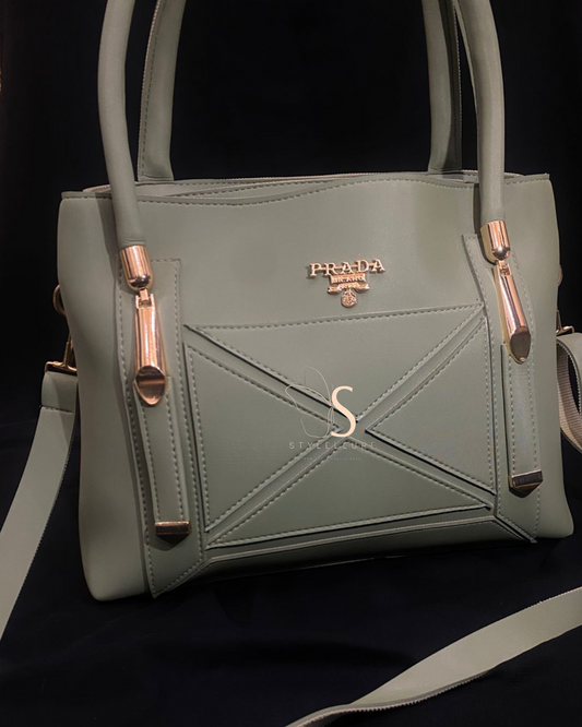 Chic mint Green Handbag