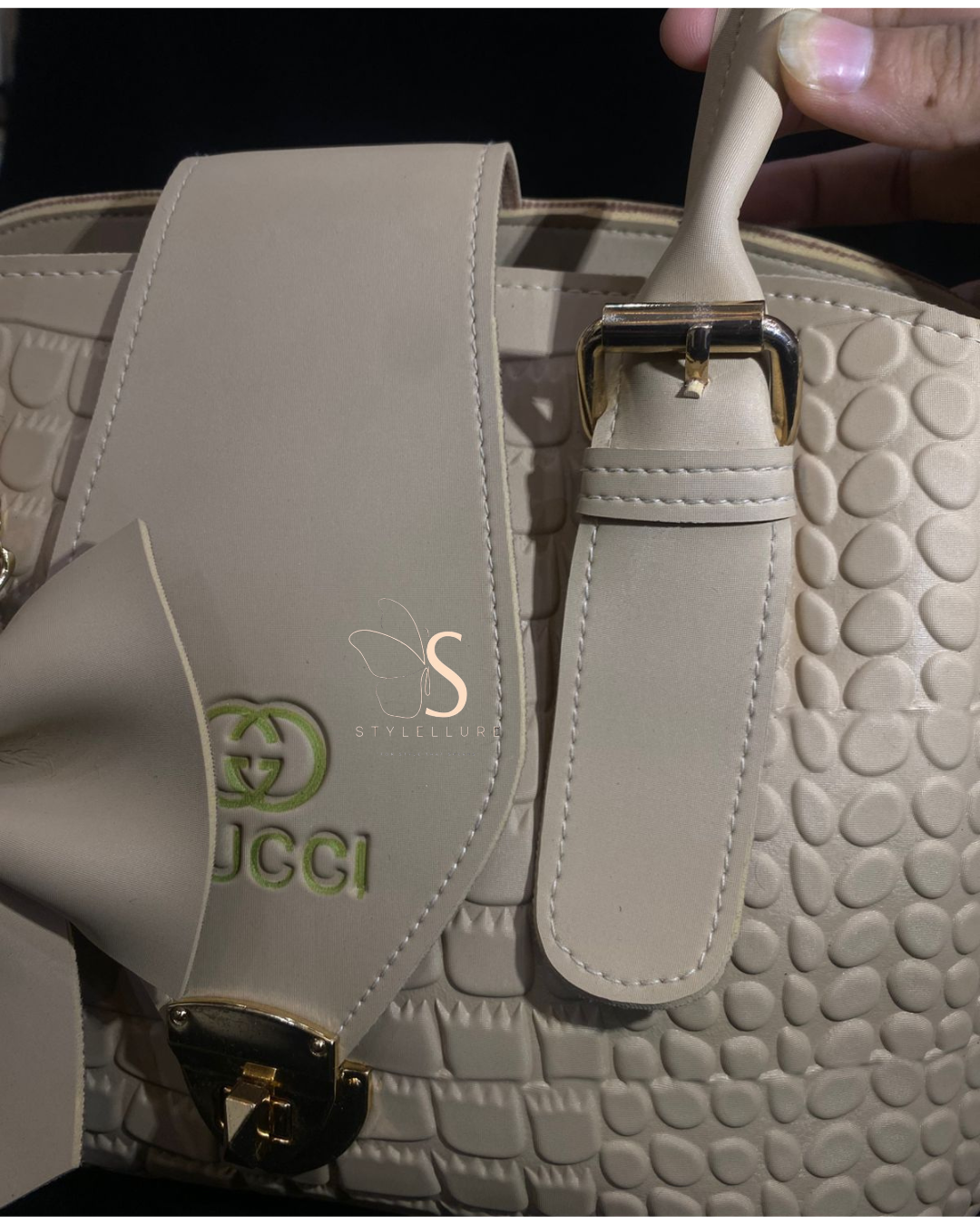 Element beige women's handbag